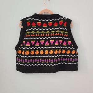 Gmmrs Fruit Wiggle Cropped Vest Size L